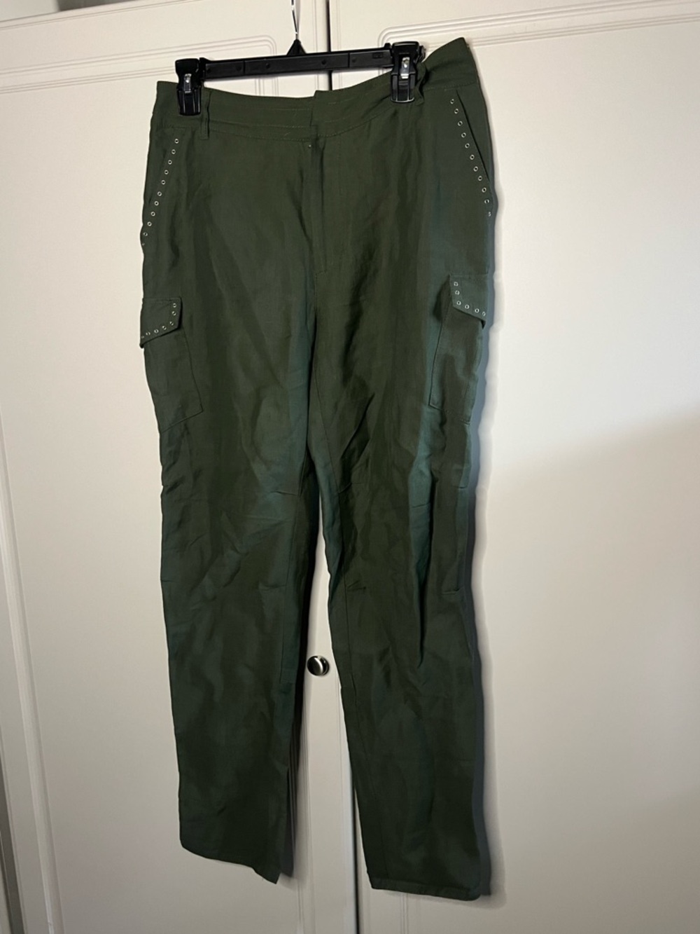 Derek Lam 10 Crosby Grommet Cargo Pants - Picture 3 of 14